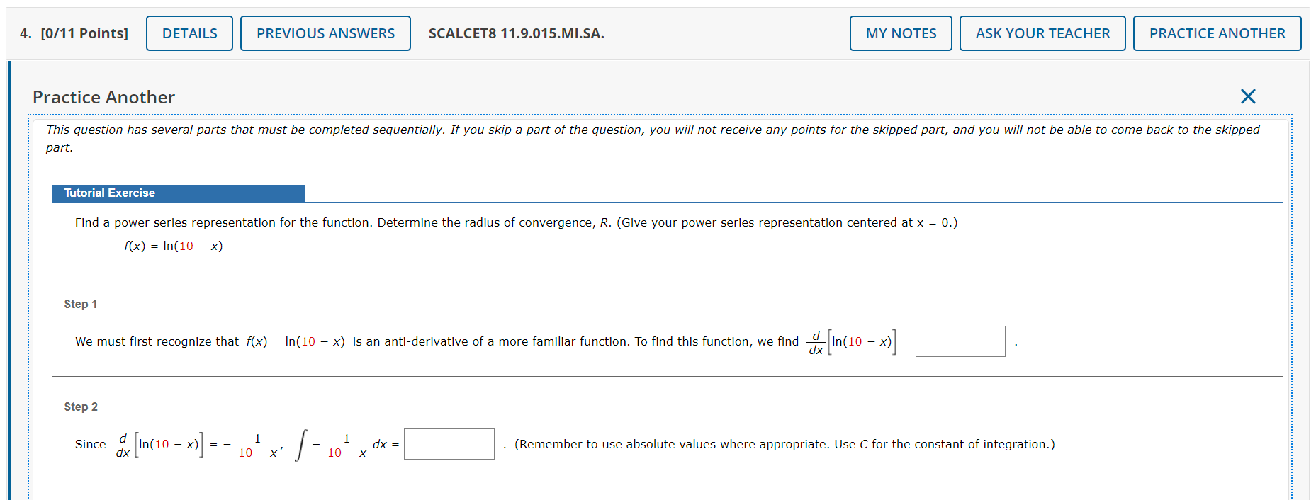 Solved F X Ln X Step We Must First Recognize That Chegg