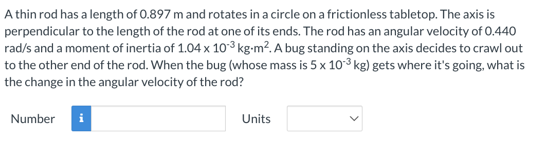 Solved A Thin Rod Has A Length Of M And Rotates In A Chegg