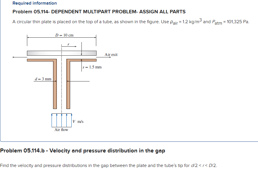 Solved Problem 05 114 DEPENDENT MULTIPART PROBLEM ASSIGN Chegg