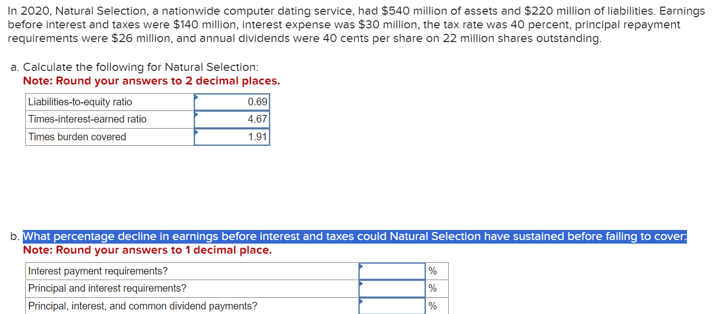 Solved In 2020 Natural Selection A Nationwide Computer Chegg