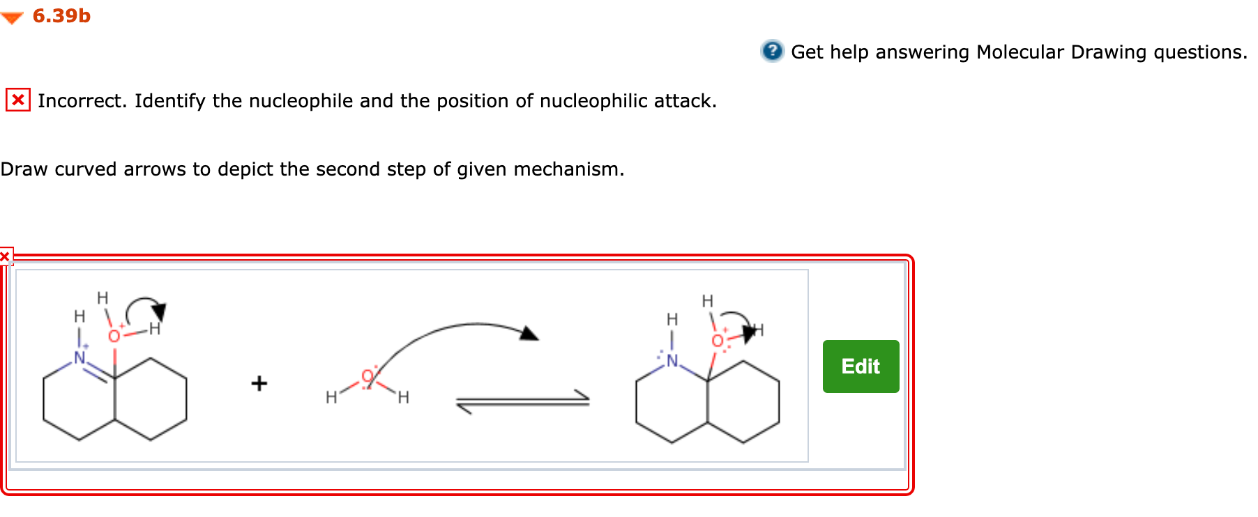 Solved Practice Problem 06 39 Draw ONLY Curved Arrows For Chegg