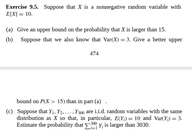 Solved Exercise Suppose That X Is A Nonnegative Random Chegg