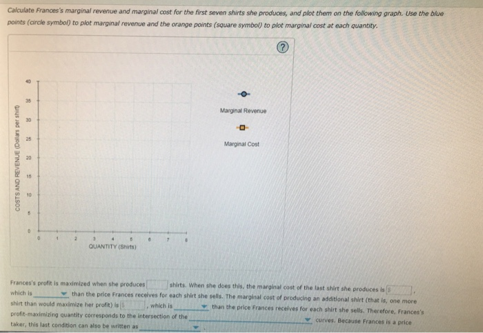 Solved Profit Maximization Using Total Cost And Total Chegg