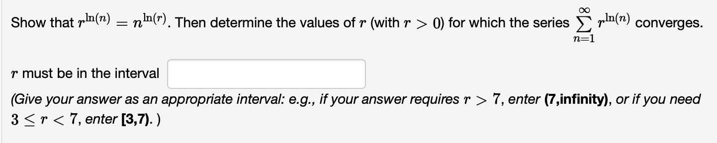 Solved Show That Pln N Nln W Then Determine The Values Chegg