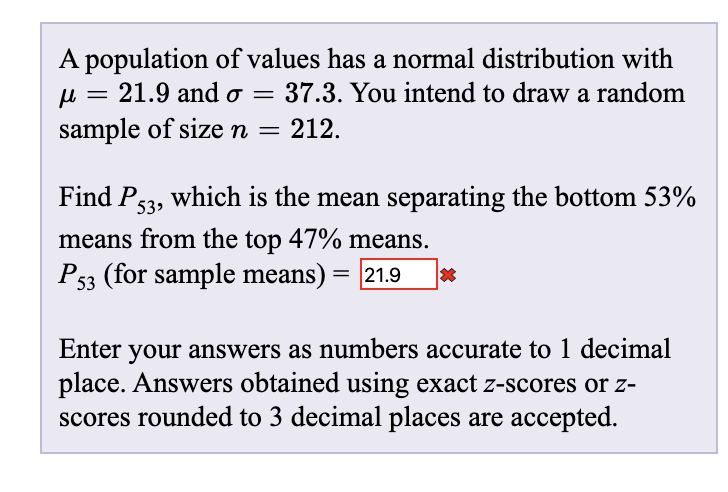 Solved A Population Of Values Has A Normal Distribution With Chegg