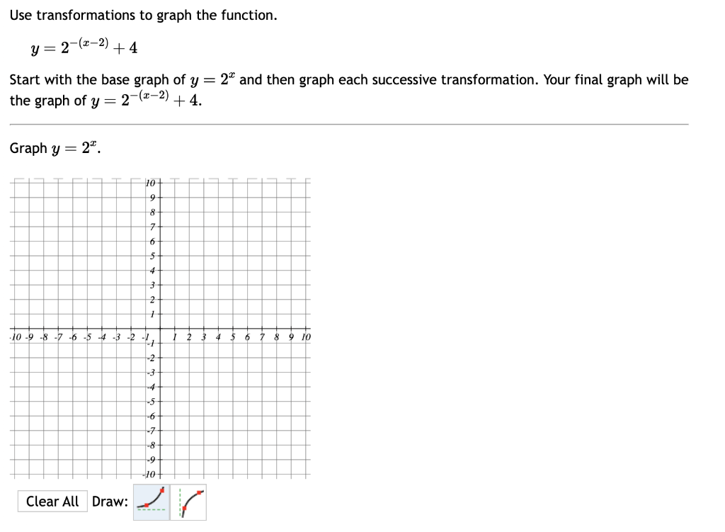 Solved Use Transformations To Graph The Function Chegg