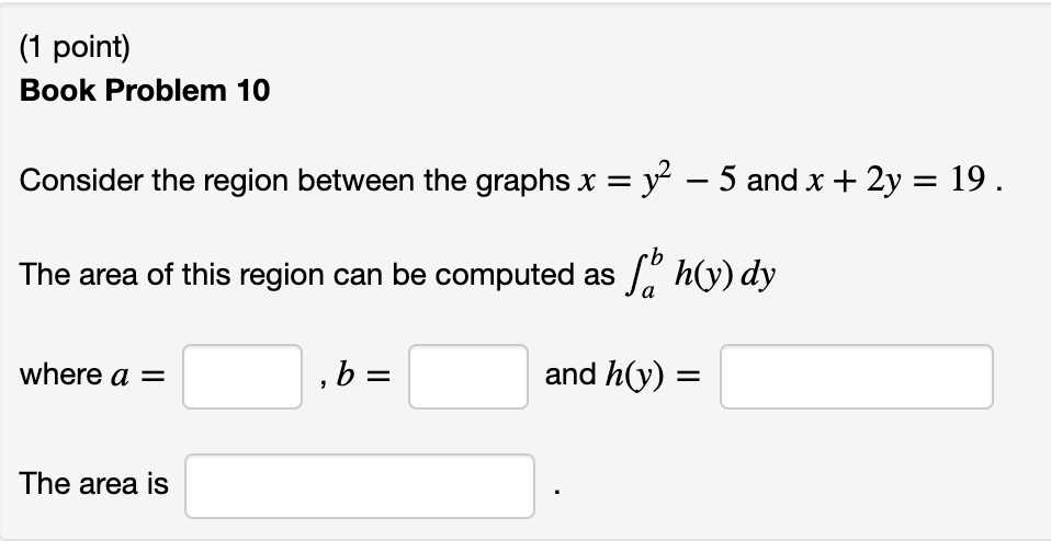 Solved Point Book Problem Consider The Region Between Chegg