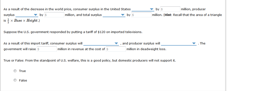 Solved Assume The United States Is An Importer Of Chegg