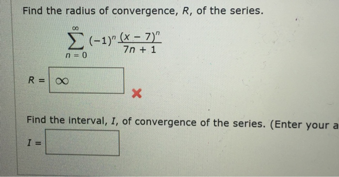 Solved Find The Radius Of Convergence R Of The Series Chegg