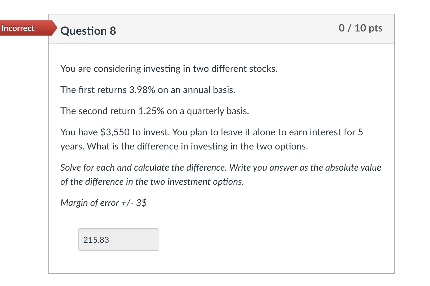 Solved You Are Considering Investing In Two Different Chegg