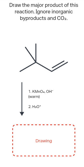 Solved Draw The Major Product Of This Chegg