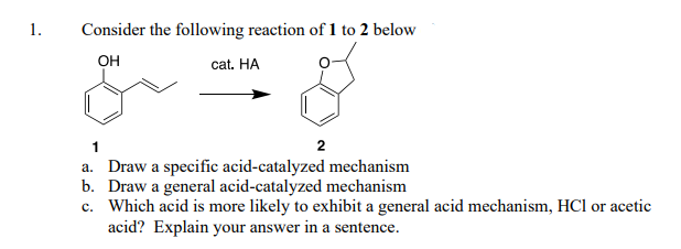 Solved Consider The Following Reaction Of Mathbf