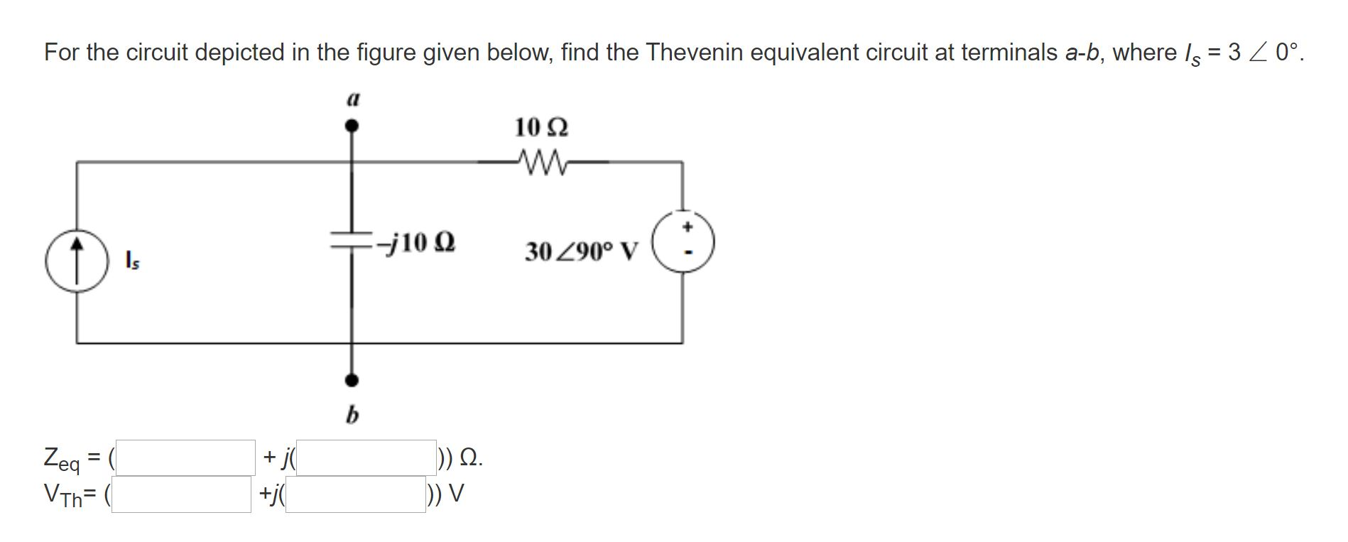 Solved For The Circuit Depicted In The Figure Given Below Chegg