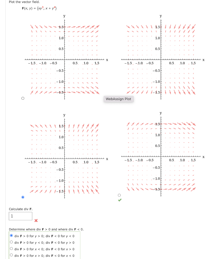 Solved Plot The Vector Field F X Y Xy X Y Y Chegg