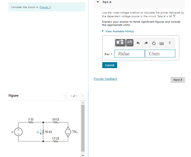 Solved Consider The Circuit In Use The Node Voltage Method Chegg