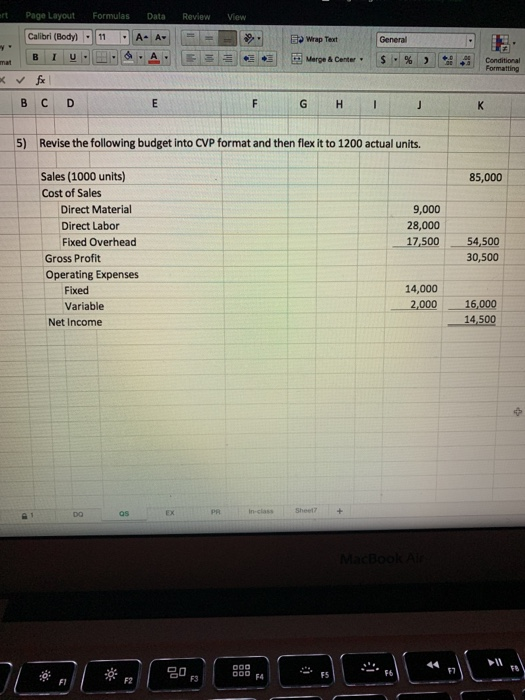 Solved Rt Page Layoutformulas Datareviewvew Calibri Body Chegg