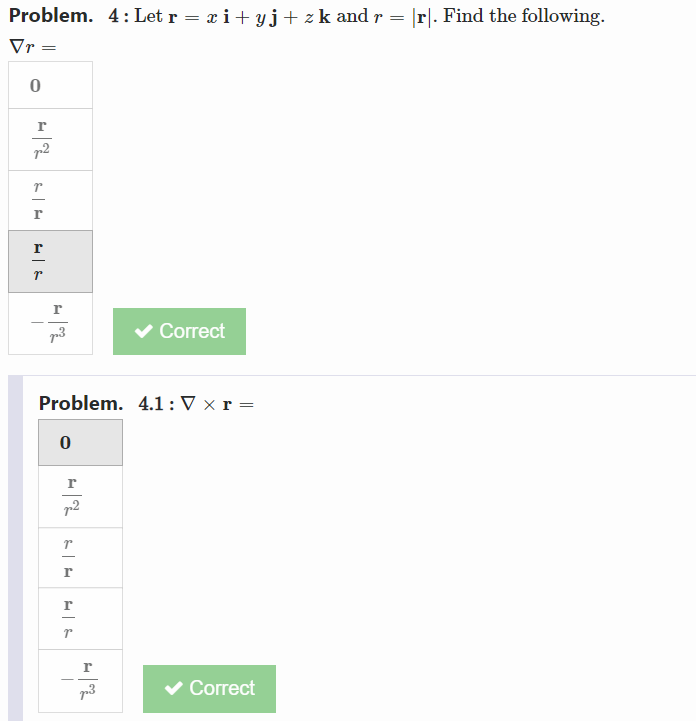 Solved Problem 4 Let R Xi Yj Zk And R R Find The Chegg