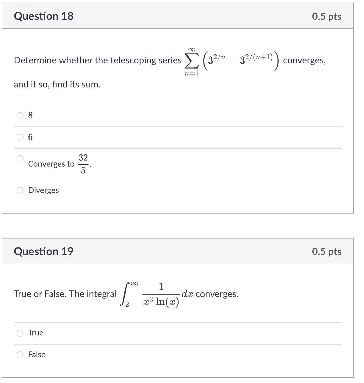 Solved Determine Whether The Telescoping Series Chegg