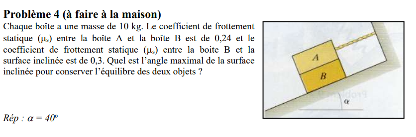 Solved Problème 4 à faire à la maison Chaque boîte a une Chegg