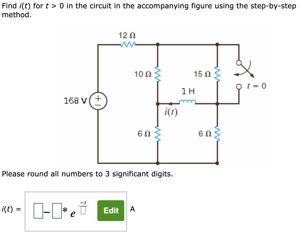 Solved Use The Step By Step Technique To Find Vo T For T Chegg