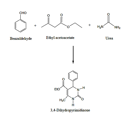 Solved Cho H N Nh Urea Benzaldehyde Ethyl Acetoacetate Chegg