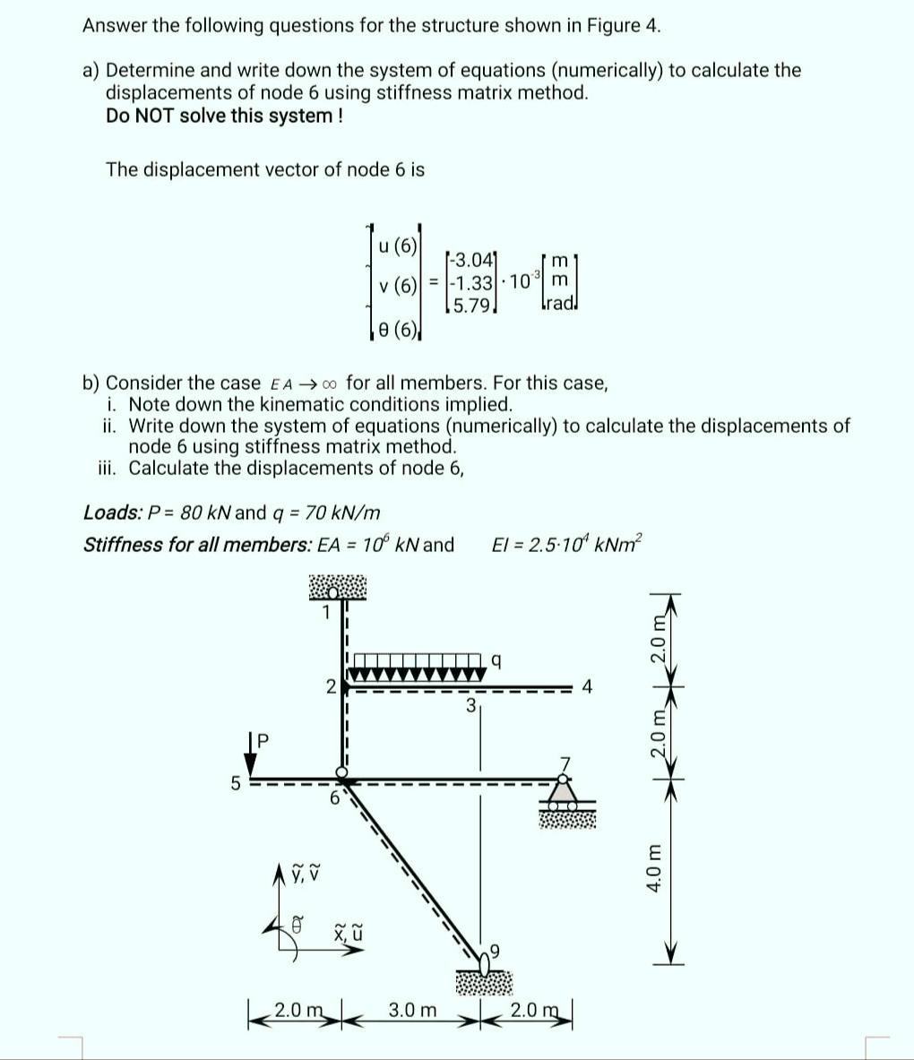 Solved Make Link Traverse Calculations With Given Data Below Chegg