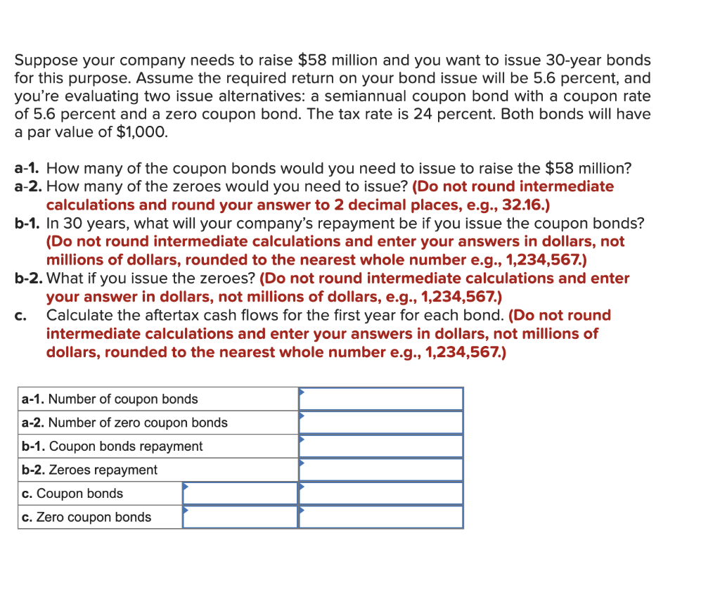 Solved Suppose Your Company Needs To Raise Million And Chegg