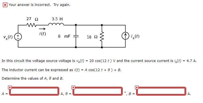 Solved X Your Answer Is Incorrect Try Again H Chegg