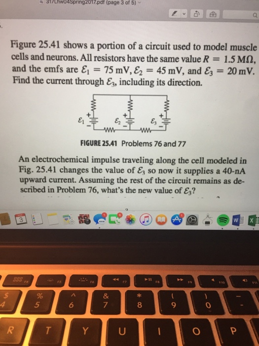 Solved Figure Shows A Portion Of A Circuit Used To Chegg