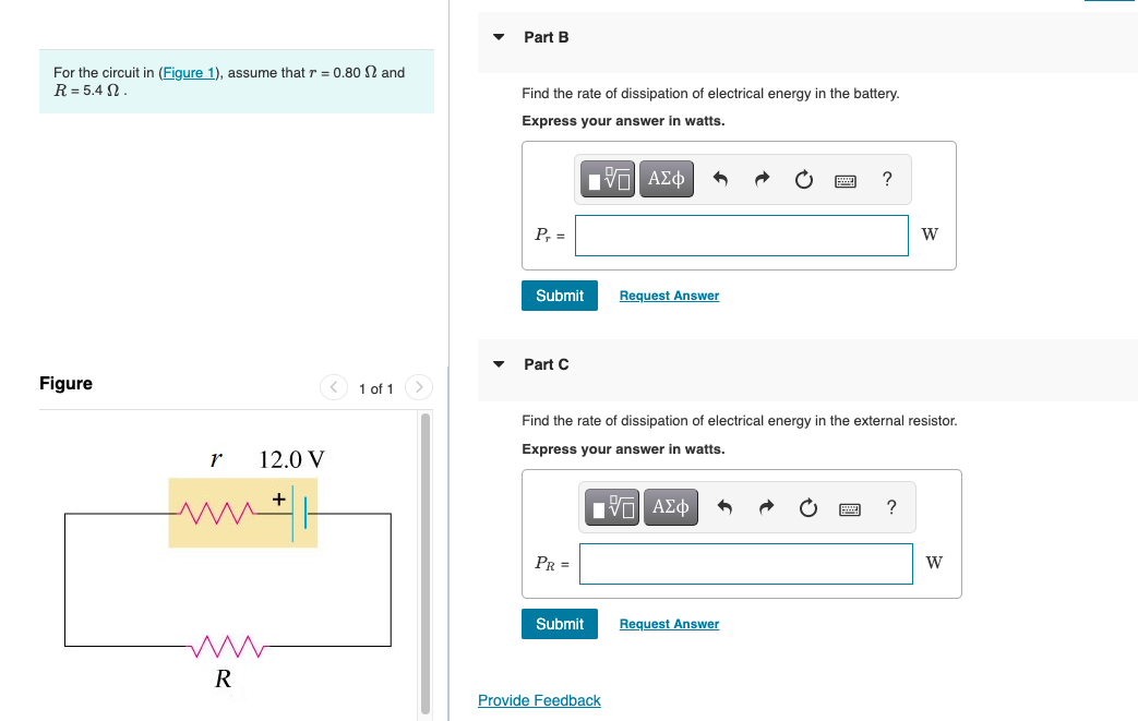 Solved Review Constants Part A For The Circuit In Figure Chegg