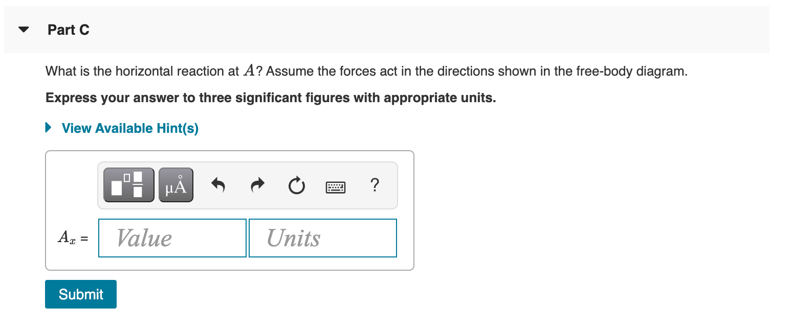 Solved Learning Goal To Solve For The Support Reactions Of Chegg