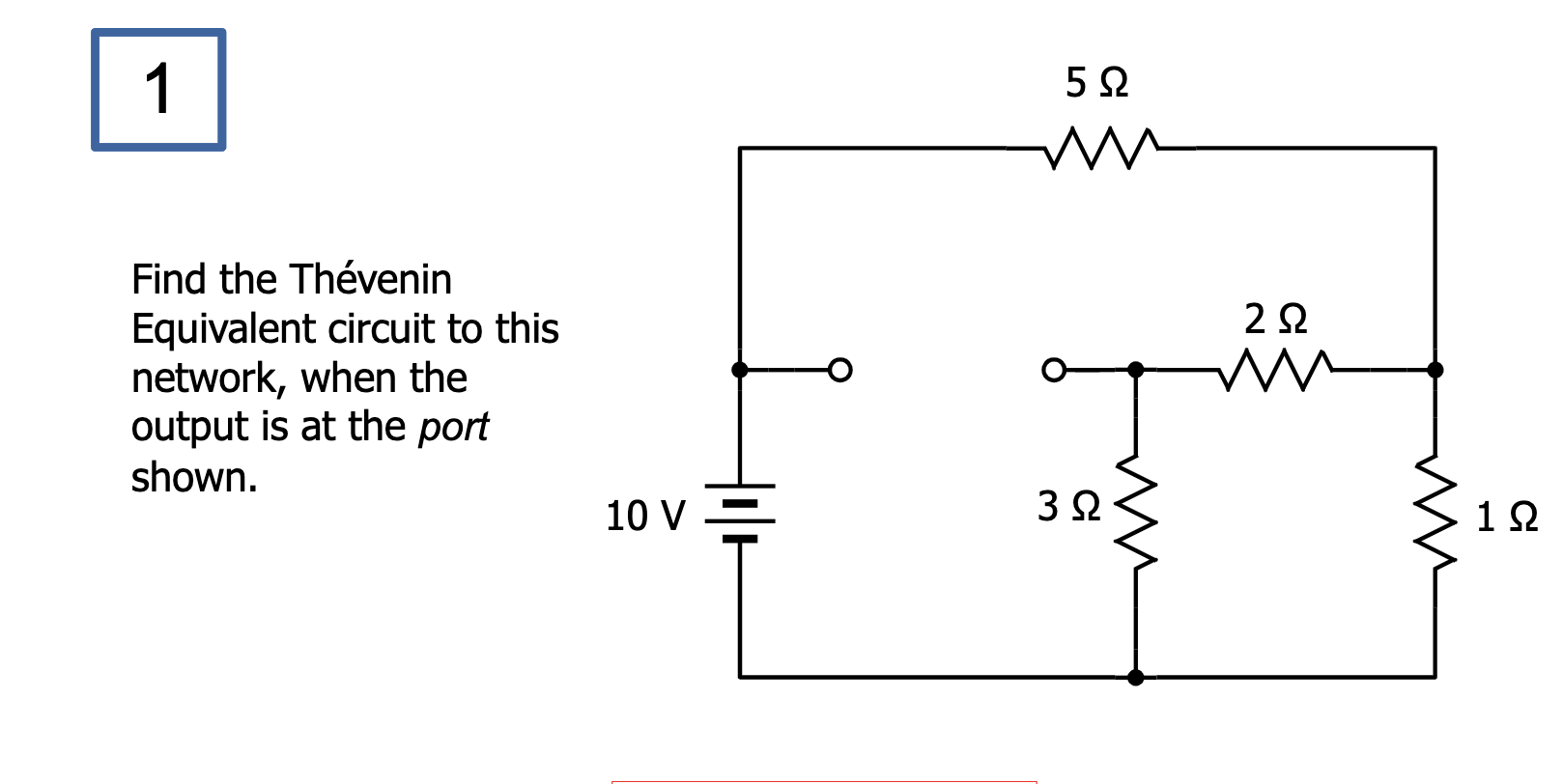 Solved Find the Thévenin Equivalent circuit to this network Chegg