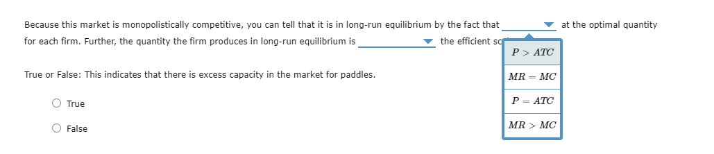Solved Is Monopolistic Competition Efficient Suppose Chegg