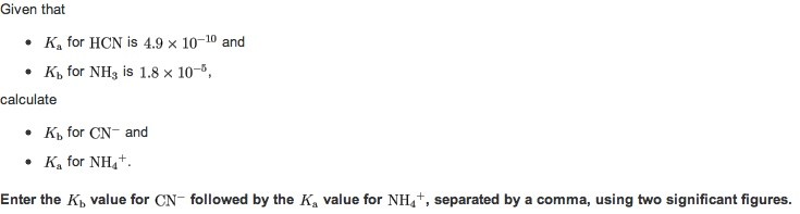 given-that-ka-for-hcn-is-4-9-times-10-10-and-chegg
