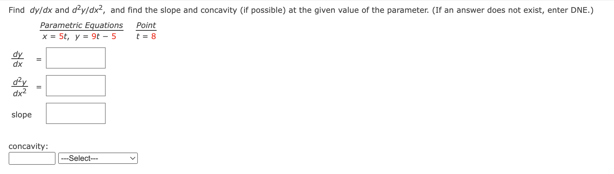 Solved Help Please Find Dy Dx And D Y Dx And Find Th