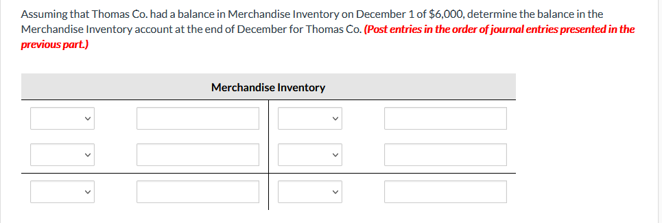 Solved The Following Merchandise Transactions Occurred In Chegg