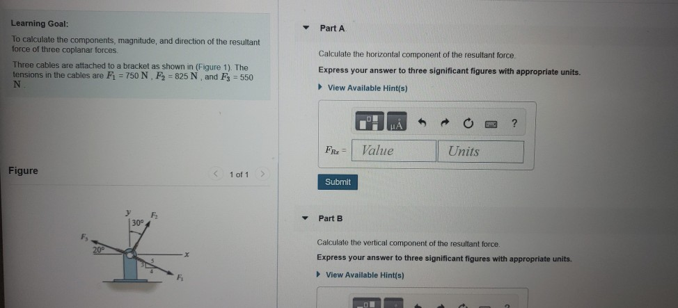 Solved Part A Learning Goal To Calculate The Components Chegg