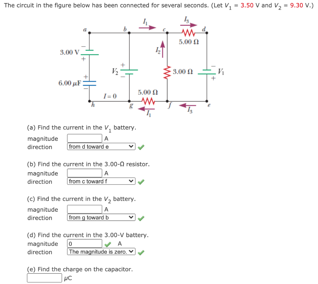 Solved The Circuit In The Figure Below Has Been Connected Chegg