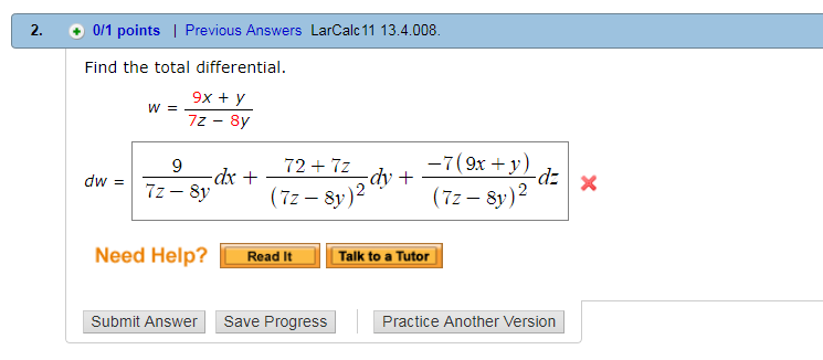 Solved Points Previous Answers Larcalc Chegg