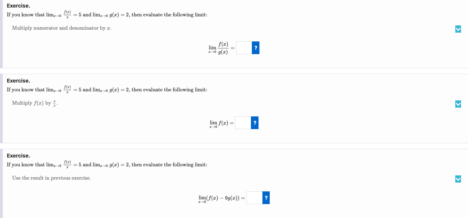 Solved Exercise If You Know That Limx Xf X And Chegg