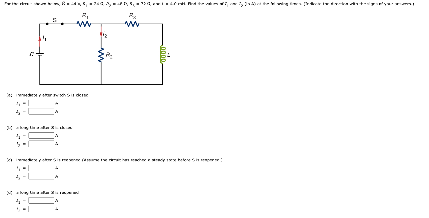 Solved For The Circuit Shown Below E M F V R Chegg