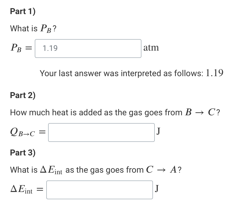 Solved These Are The Ideal Gas Law Questions The Part 1 Chegg