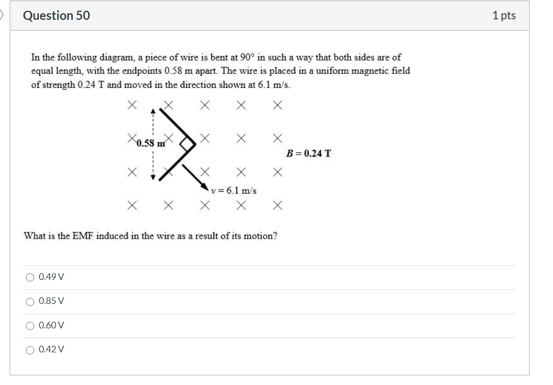 Solved Question 50 1 Pts In The Following Diagram A Piece Chegg