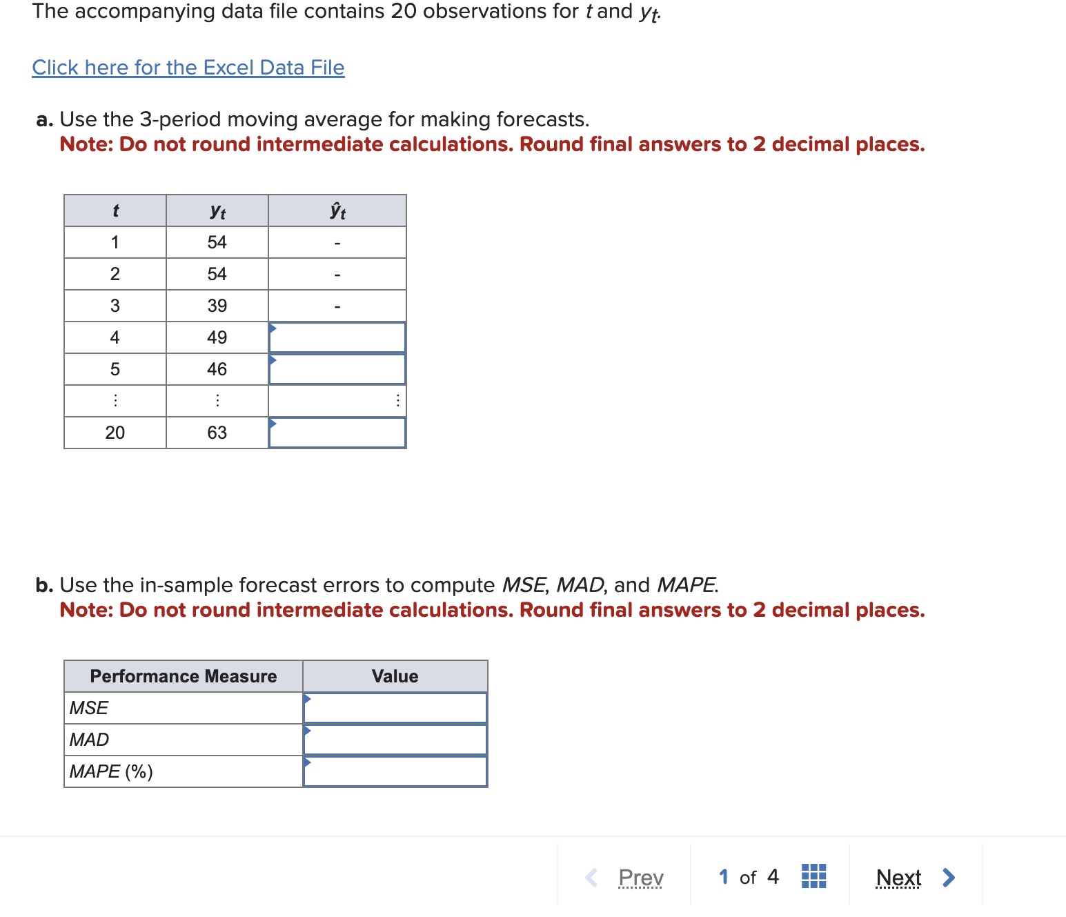 Solved The Accompanying Data File Contains Observations Chegg