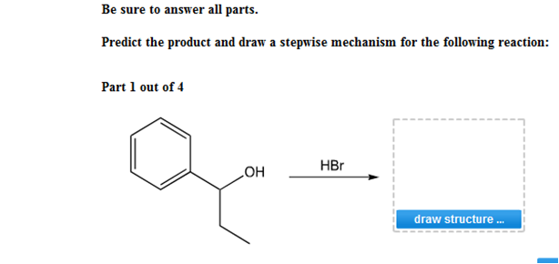 Be Sure To Answer All Parts Predict The Product Chegg