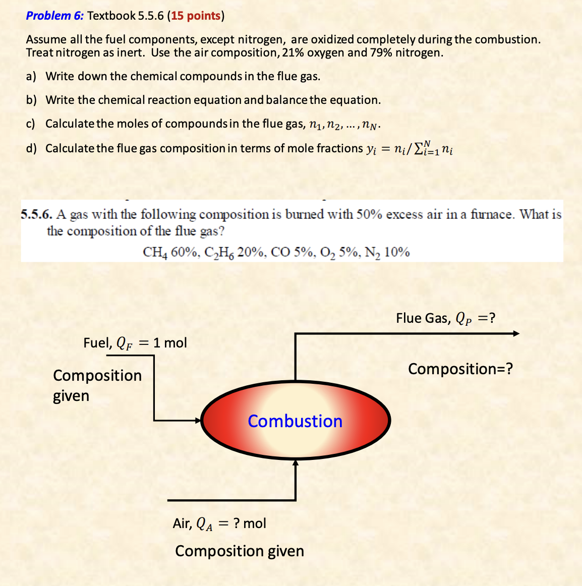 Solved Problem 6 Textbook 5 5 6 15 Points Assume All The Chegg