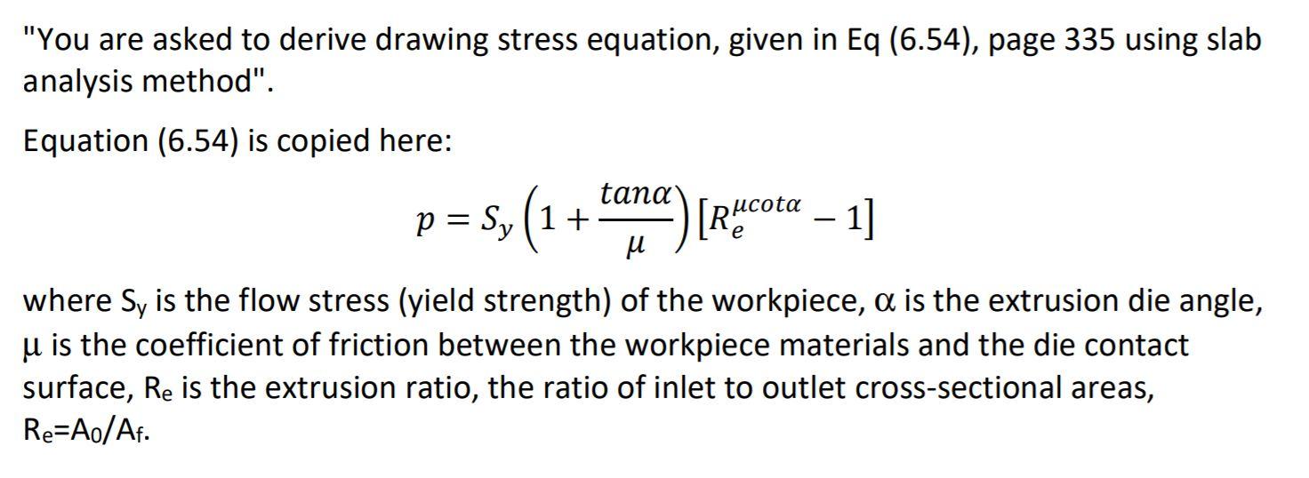 Provide Step By Step Derivation Chegg