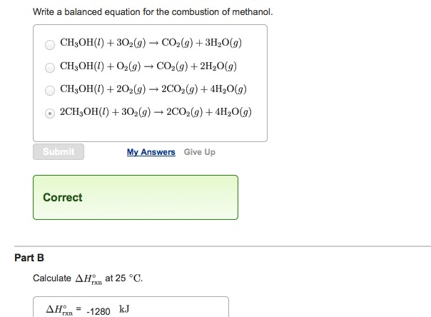 Write A Balanced Equation For The Combustion Of Chegg