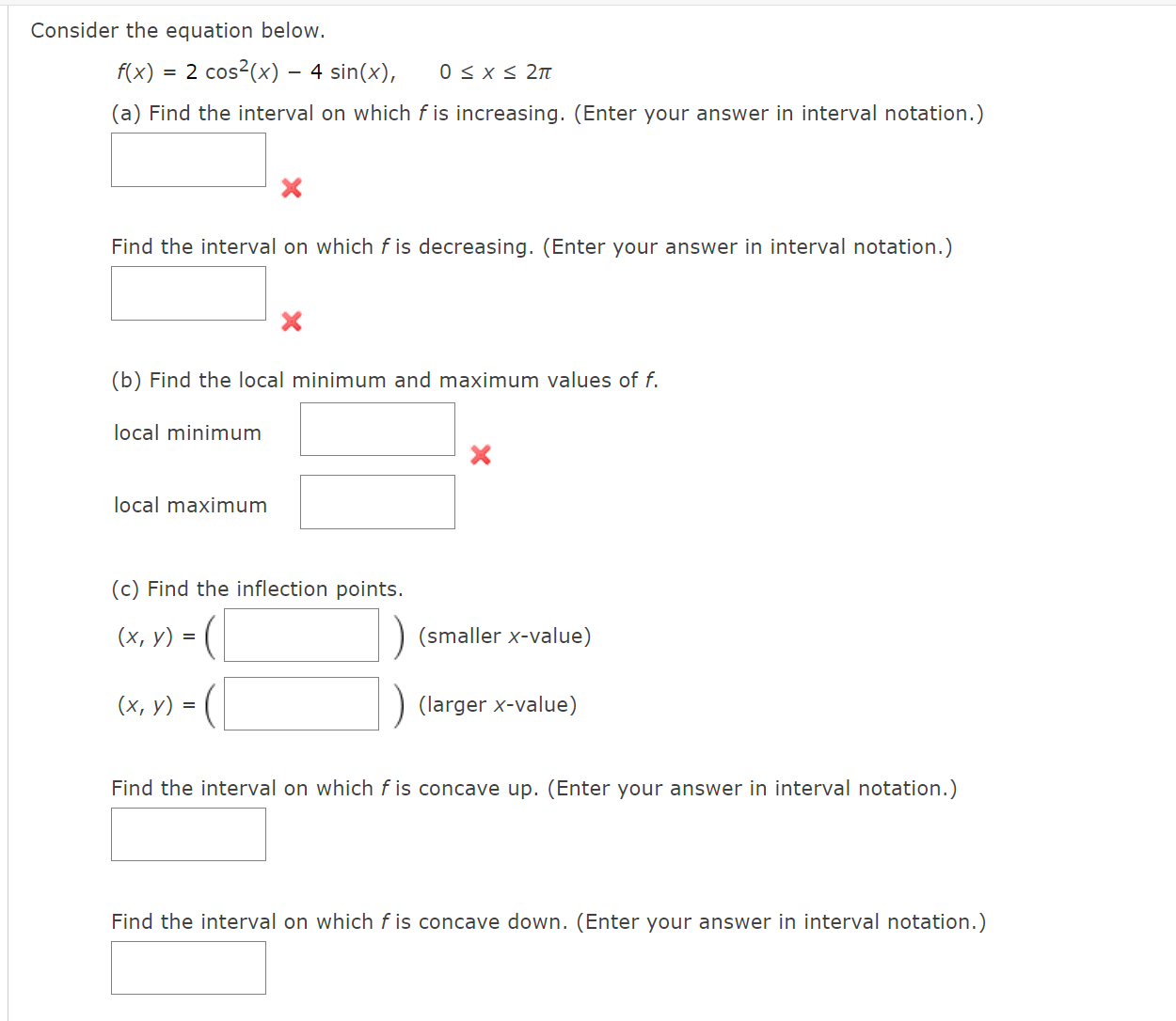 Solved Consider The Equation Below Chegg