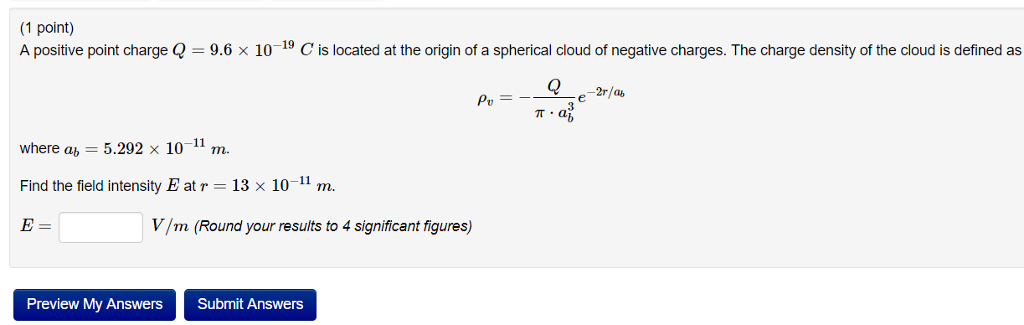 Solved A Positive Point Charge Q C Is Located At Chegg